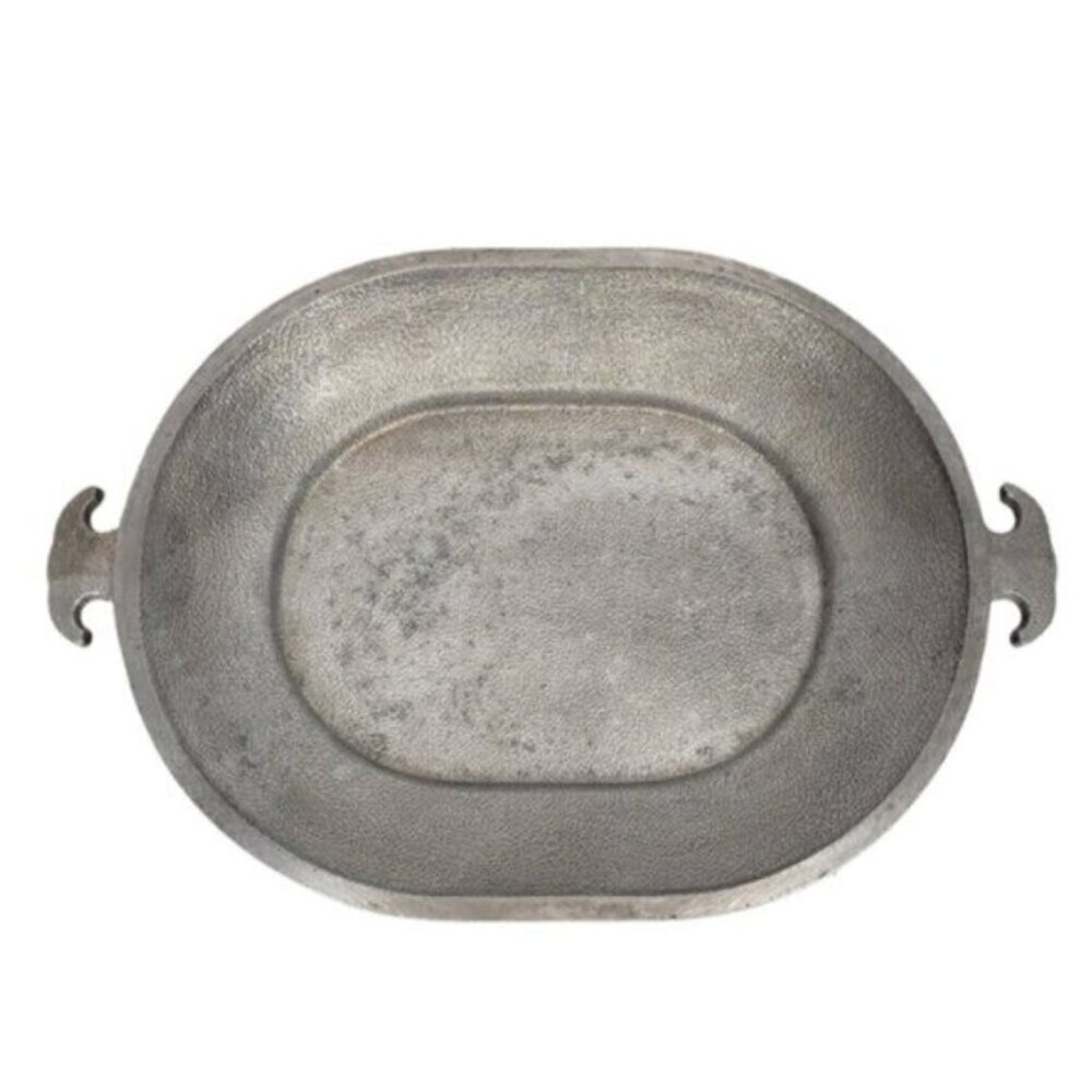 Vintage Guardian Service 14" Aluminum Oval Serving Tray Cooking Roasting…